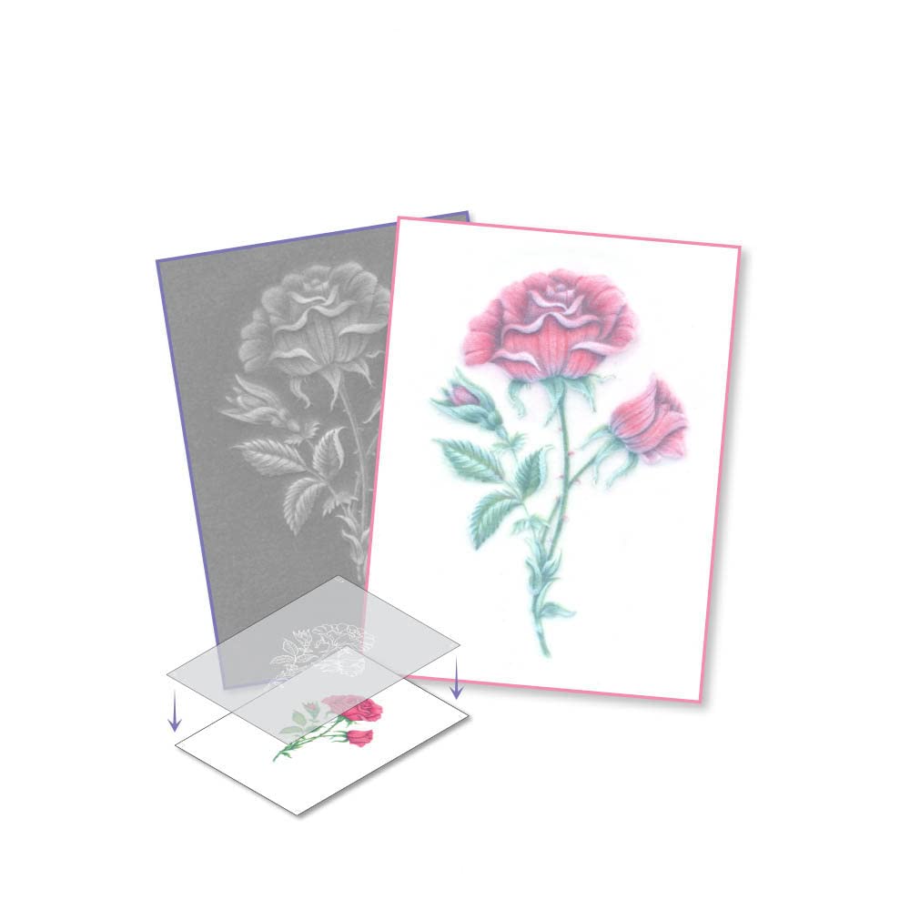 Pergamano Rose - Frosted Floral Overlay Pack (PER-PA-70419-XX)