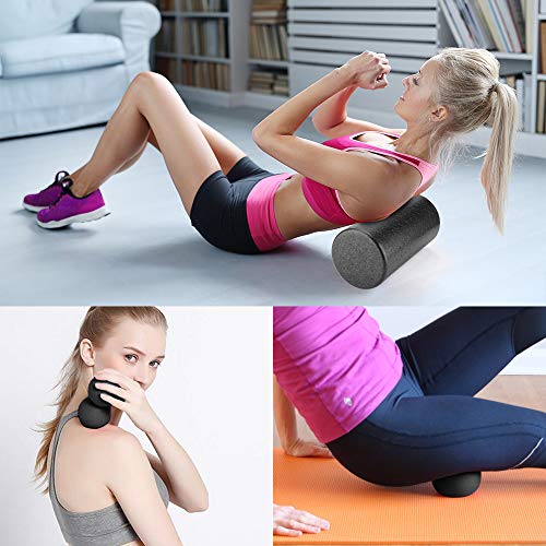 LYCAON EPP Foam Roller Set (6 PCS), Training High-Density Deep Tissue Massage Set for Deep Tissue Muscle Recovery/Myofascial Release/Pilates/Yoga/Cross Fit/Sport and Fitness (EPP Foam Roller Set-B) - Thumbnail 6