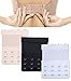 Quintina Ladies Elastic Bra Extender Stretchy 4 hook 3/4 inch Spacing Breathing Room