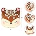 EocuSun Jumbo Squishy, Scented Squishies Slow Rising, Kawaii Cute Unicorn Mousse Cream Kids Toys Doll Stress Relief Toy Hop Props, Decorative Props Large Deer Brown