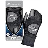 Orlimar Women's Winter Performance Fleece Golf Gloves (Pair), Black, Small