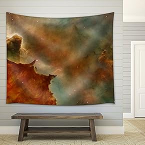 Abstract Universe Concept - Fabric Wall Tapestry Home Decor - 51x60 inches