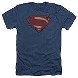 Batman Vs Superman Super Movie Logo Mens Heather Shirt