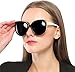 SIPLION Driving Polarized Sunglasses For Mens Womens Mirrored Sun Glasses UV400 Protection (Black, as the pictures)