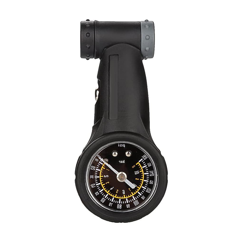 Tire Pressure Gauge, 0-160 PSI Bicycle Tire Pressure Monitor Road Mountain Bike Tire Air Pressure Gauge for Presta & Schrader Type Valve
