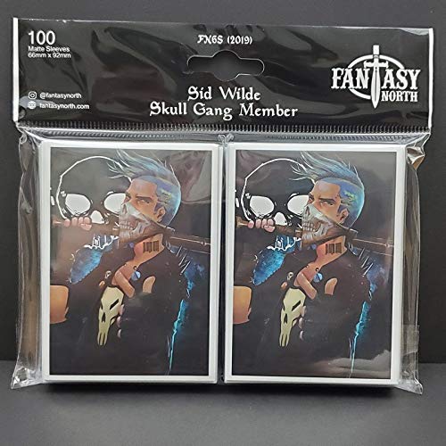 Fantasy North - Sid Wilde - Skull Gang Member - 100 Smooth Matte TCG  Trading Card Sleeves - Fits Magic MTG Commander Pokemon and Other Card  Games - Playing Card Sleeves in Saudi Arabia | Whizz Protective Sleeves