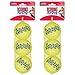 KONG Air Dog Squeakair Dog Toy Tennis Balls, Medium, 6-Balls