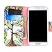 For Galaxy S4 , TUTUWEN [Tree and Leaf] New Style [Magnetic] Wallet PU Leather [Stand] Flap Closure Case Flip Protective Cover for Samsung Galaxy S4 SIV i9500