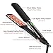 Hair Straightener, MADAMI Wide Flat Iron Ceramic MCH 30s Heat-up, 450 Degrees Salon Quality Professional Straightening Iron with Infrared Technology, 110V-220V (Black-2 inch)