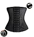 HOFAM Waist Trainer - Women's Latex Cincher - Breathable Workout Waist Corset Body Shaper Hook-and-Eye