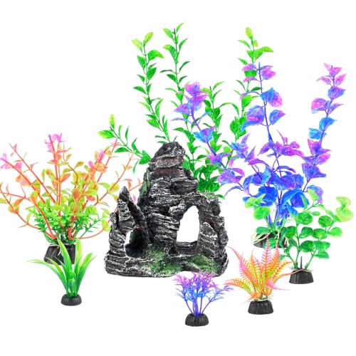 AQUANEAT Artificial Fish Tank Plants