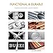 BUREI Men's Day Date Chronograph Wrist Watches Analgo Stainless Steel Quartz with Black Leather Strap