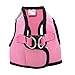 Small Dog Harness Leash Set - SCENEREAL Best Adjustable Soft Mesh Cute Reflective Cat Vest Harness for Kittens Puppy Pets, Pink Small