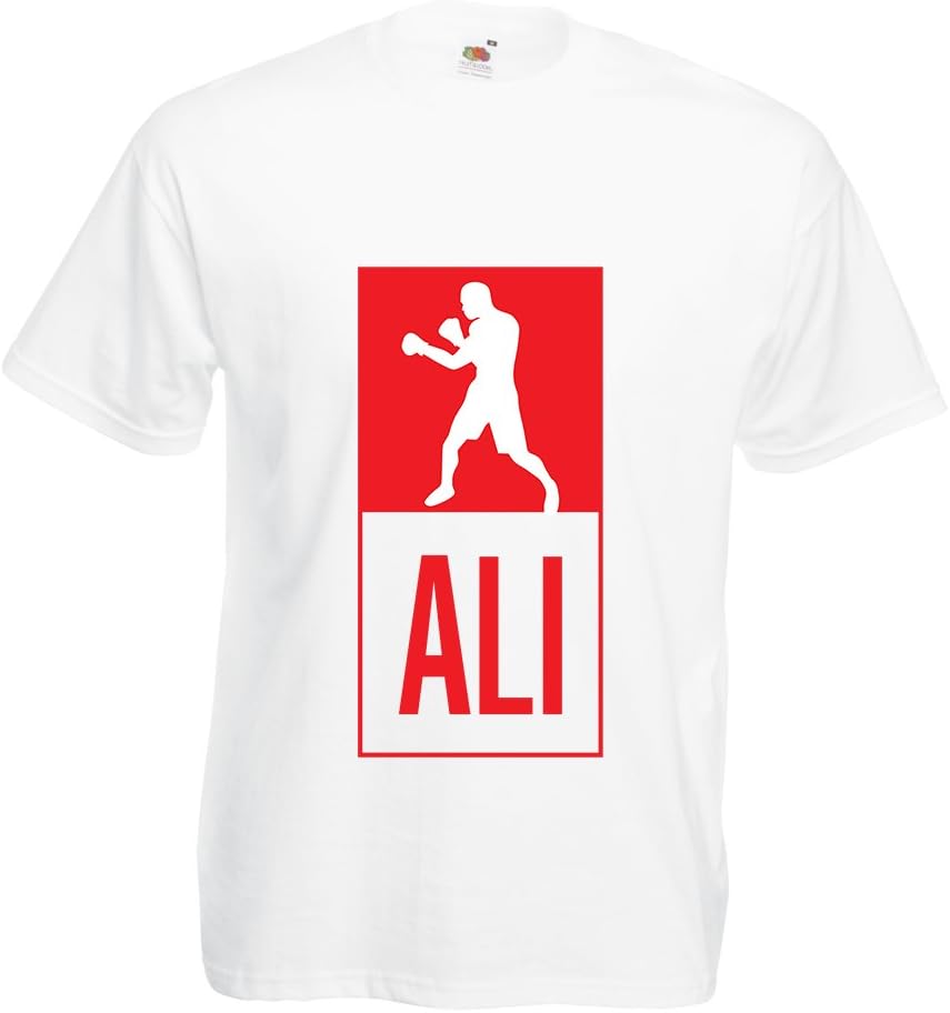 Mens T-Shirt Boxing Fighting Training Gear Exercise Gym Fitness Workout Top