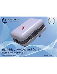 Asoka pluglink eth 500 Mbps HomePlug Powerline Adaptador Ethernet