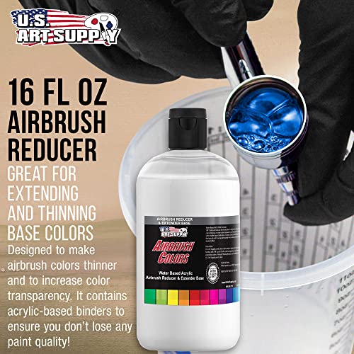 U.S. Art Supply 16Ounce Pint Airbrush Thinner for Reducing Airbrush