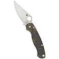 Spyderco Para Military 2 Signature Camo Knife with 3.42" CPM S45VN Steel Blade and Durable G-10 Handle - PlainEdge - C81GPCMO2