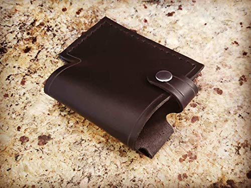 Wireless Transmitter Sheath - Line 6 Relay Holster - For G30, G60, and G90 Packs - Genuine Leather - Hip Carry - Strap Carry - Handmade In The USA