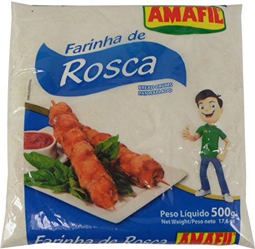 Amafil - Bread Crums - Pan Rallado - 17.6oz || Farinha De Rosca - 500g