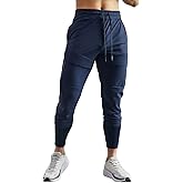 AHA SELECTED Men's Sweatpants Stay Cool High Rib Cargo Jogger Athletic Pants Fitness Running