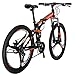 Eurobike Folding Bike TSM G7 Bicycle 27.5Inch Dual Disc Brake Bike (Orange 3-Spoke)thumb 3