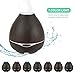 Essential Oil Diffuser , oobest 300ml Ultrasonic Cool Mist Humidifier / Wood Grain Air Humidifiers with 7 Color Changing LED Light and Waterless Auto Shut-off Yoga-Light