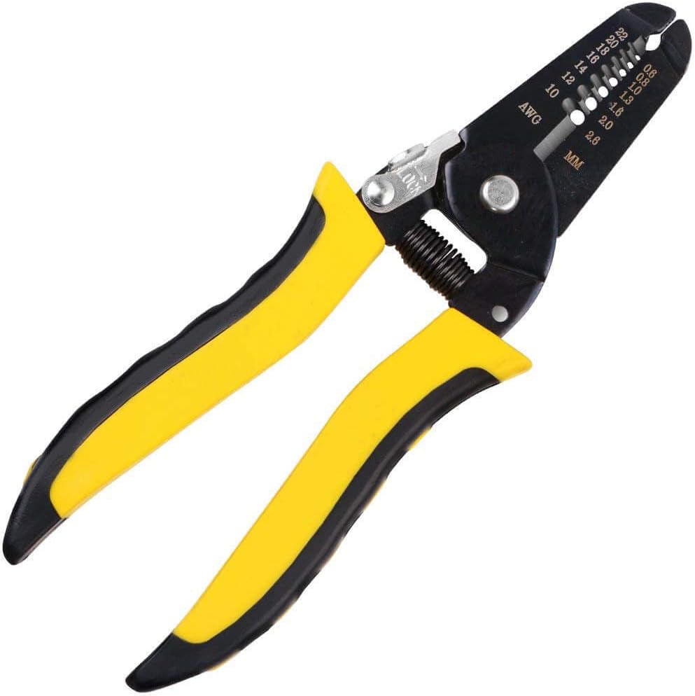 7inch 10-22 AWG Wire Stripper - Wire Crimper And Multi-Function Hand Cutter Tool，Professional Handle Design and Refined Craftsmanship