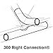 Hatteras Hammocks 15 ft. Tri-Beam Steel Hammock Stand with Right Connection Design and Cape Shield Powder Coating, 600 LB Weight Capacity, Handcrafted in The USA - Bronze