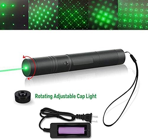 Lasers Pointer 1Pcs 5mW 532nm Green Laser Pen Powerful Laser Pointer Presenter Remote Lazer Hunting Laser Bore Sighter Without Battery (Green)