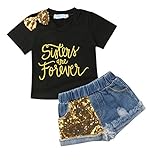 2Pcs Toddler Girls Clothes Outfit Letter Print