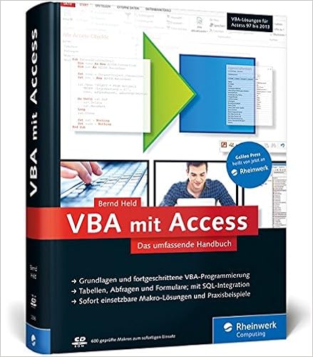 Galileo Computing: VBA mit Access: Das umfassende Handbuch, by Bernd Held
