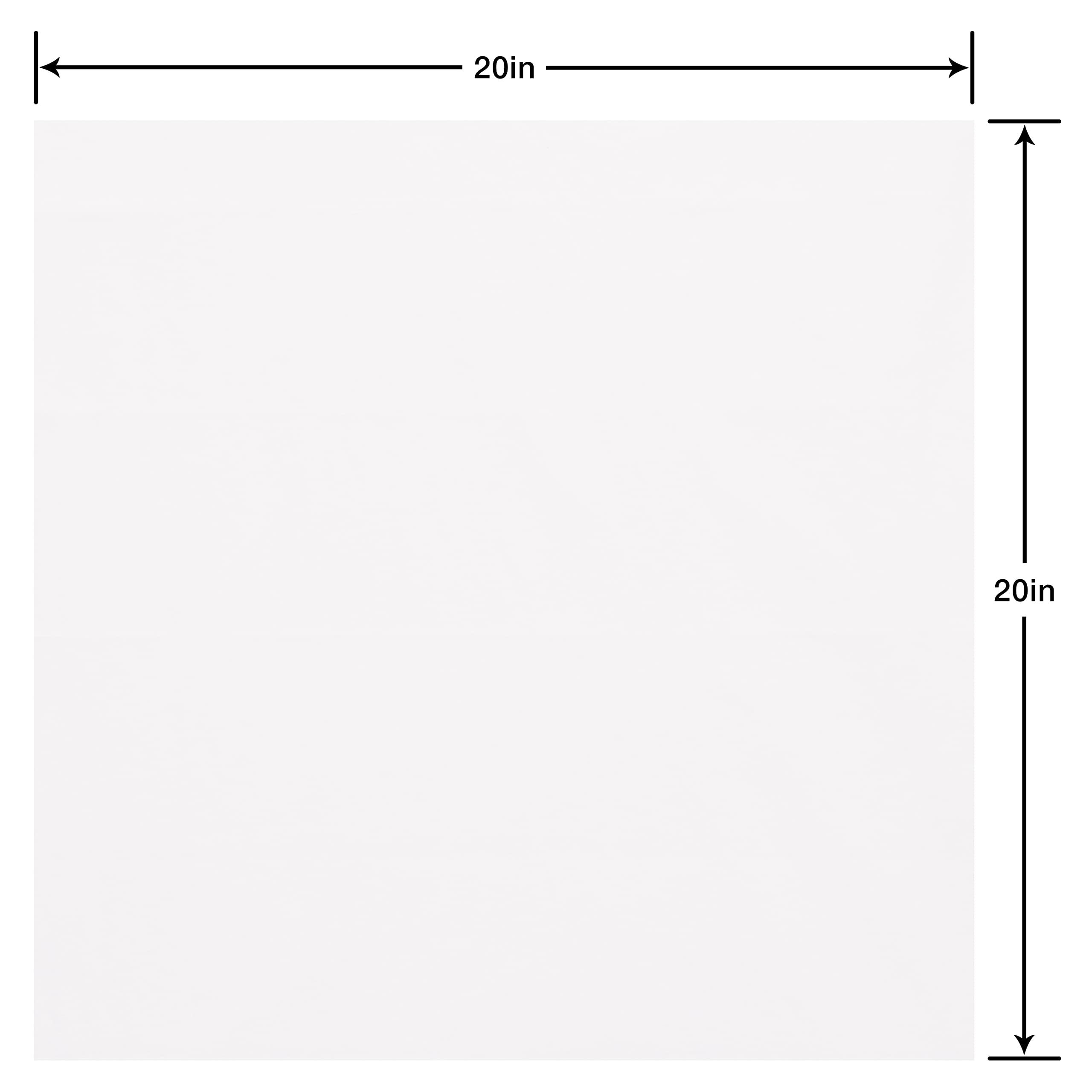 American Greetings 50 Sheets 20 in. x 20 in. White Tissue Paper for Birthdays, Gift Bags, DIY, Crafting and Holidays