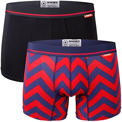 Mosmann Men's 2 Pack MicroModal LUXE Boxer Briefs (Hot Seller!) (X-Large)