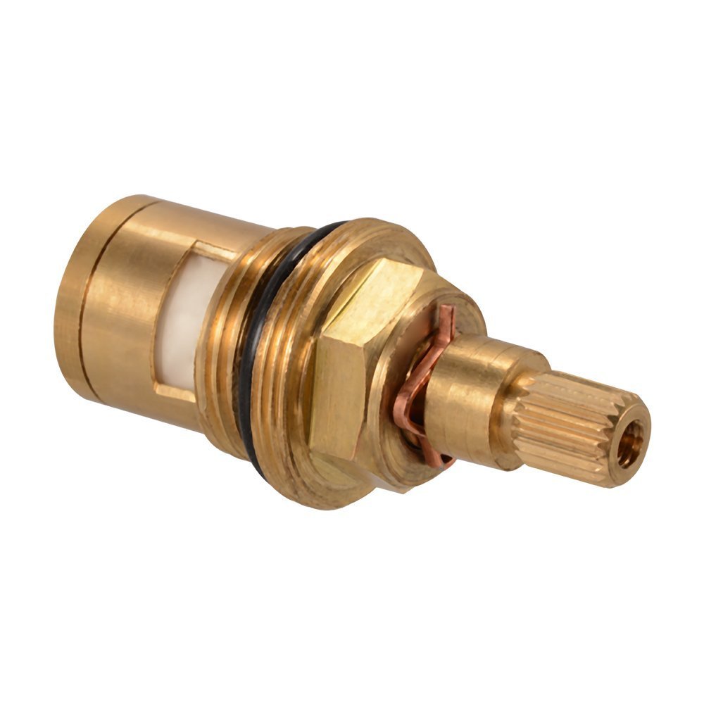 Replacement Brass Ceramic Stem Disc Cartridge Faucet Valve Quarter Turn