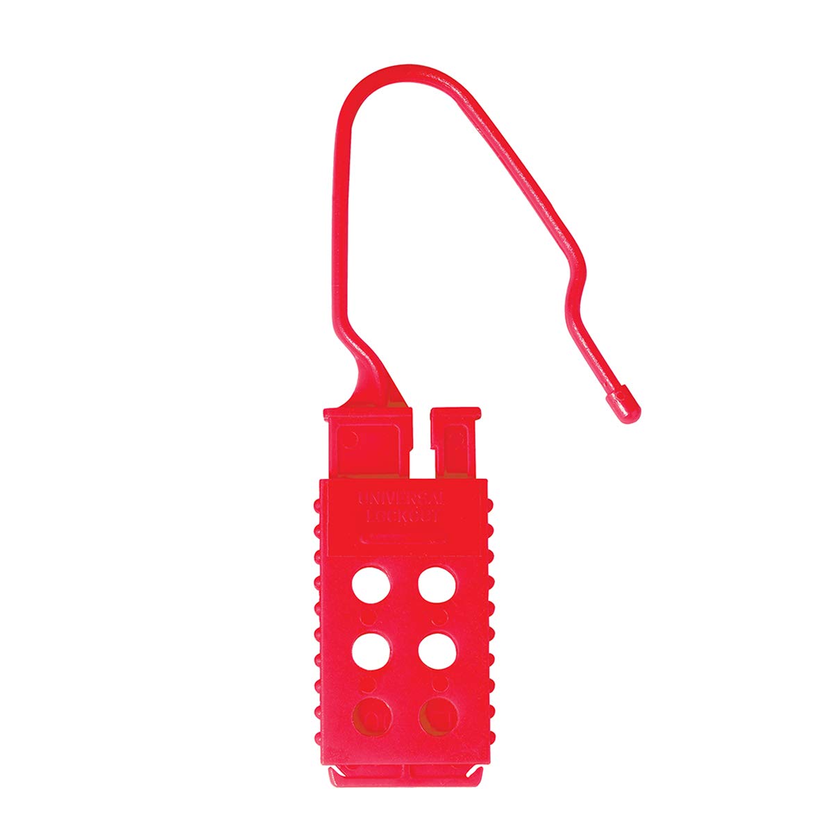 Master Lock 428 Lockout Hasp for 6 Safety Padlocks for Electrical Lockout