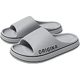 SMIUPIN Unisex-Adult Slide Sandals Soft Shower Shoes Non Slip Bathroom Slippers Lightweight Pool Slippers