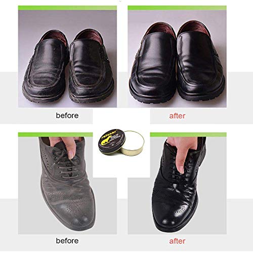 Solunar Unisex mink oil shoe polish care kit,Natural and Non toxic|Conditioning|Waterproofing|Mildew-proof|Softens,for leather jackets,boots,couchs - Thumbnail 2