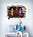 INFANS FNAF Five Nights At Freddy's Wall Decal Art Decor for boys girls bedroom Vinyl wall stickers Mural size 57x78cm
