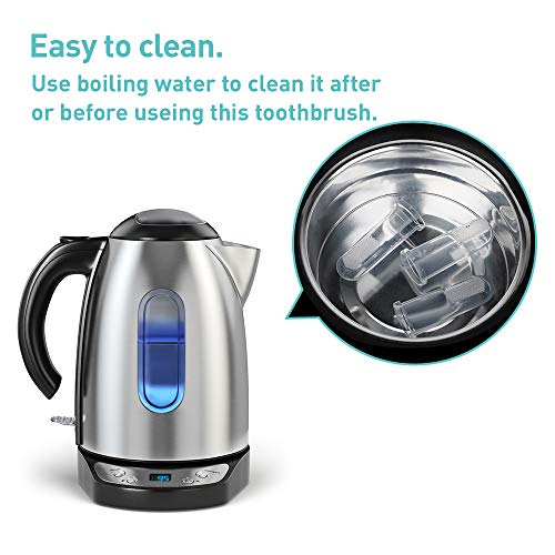 image for Babebay Silicone Baby Finger Toothbrush with Case Set Infant Training 