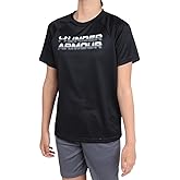 Under Armour Boys Tech Split Logo Short Sleeve T Shirt