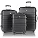 Travel Suitcase Spinner Luggage sets Hardshell Lockable 3 Piece Set(20