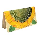 Sunflower Checkbook Cover