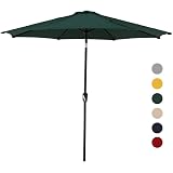 Grand Patio 10 Ft Super Sturdy Aluminum Patio Umbrella Uv Protected Outdoor Umbrella Green Buy Online In Japan At Desertcart