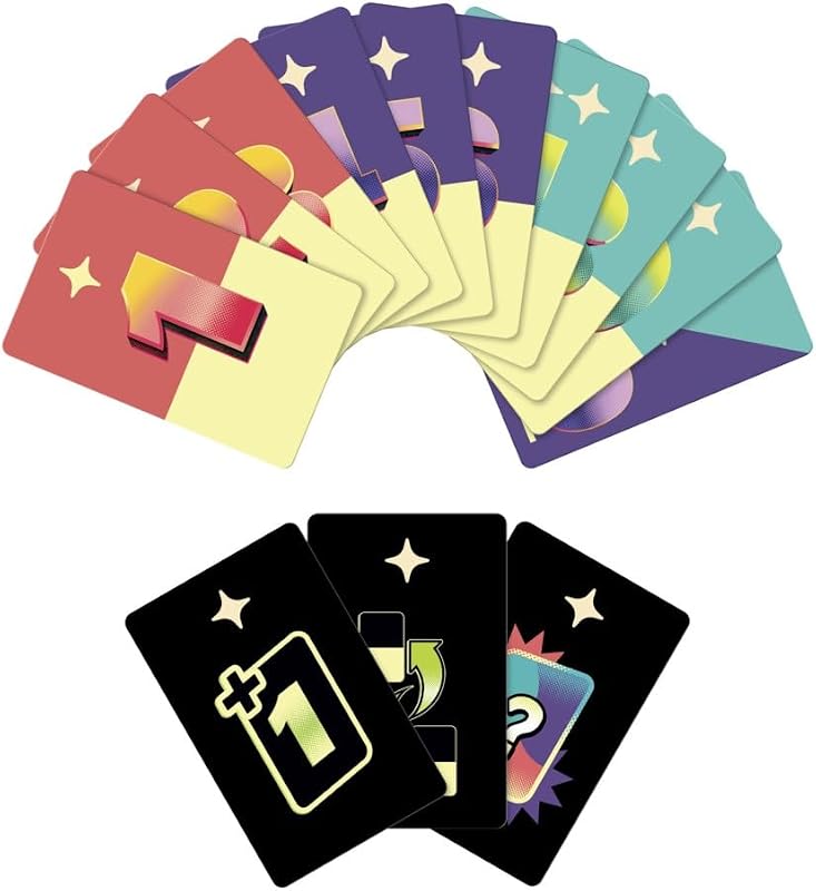 Hi9 Kartenspiel - unterhaltsame Familienspiele für Kinder, Teenager, Tweens und Erwachsene - leicht erlernbare strategische Kartenspiele - 2-6 Spieler - 15 Min. - ab 8 Jahren