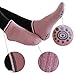 WindFeel Anti-Slip Grip Socks for Yoga Pilates Socks Made of Breathable Absorbent Cotton for Women Pack of 4 Pairs (White, Pink, Black, Grey)