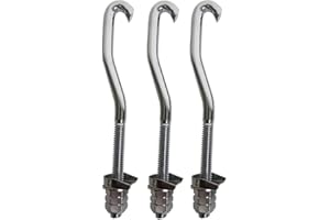 5D2 PERCUSSION 5d2 Conga/Bongo Lug (3-Pack) – Replacement Lugs for Congas and Bongos – Durable Chrome Drum Hardware for Latin Percussion Instruments