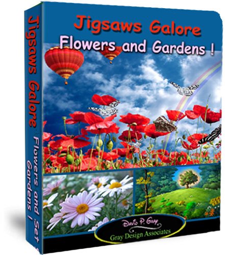 Jigsaws Galore Flowers and Gardens Set 9