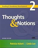 Thoughts and Notions, Lee, Rachel and Ackert, Patricia, 1413004199