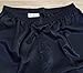 SexyTown Mens Classic Satin Boxers Shorts Summer Lounge Underwear Beach Shorts Large Black