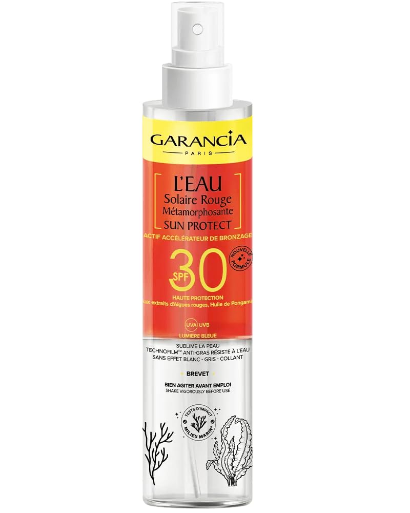 Garancia Metamorphosing Red Sunscreen Water Sun Protect SPF30 150ml